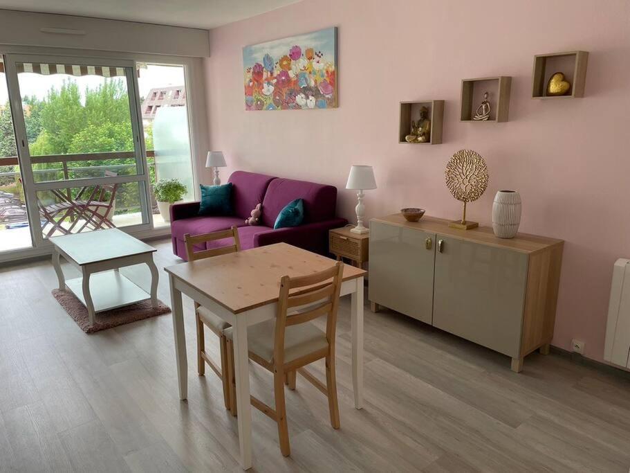 Petit Studio Zen Avec Parking Gratuit Reserve Houlgate Luaran gambar